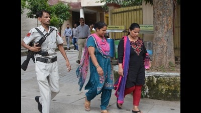 The accused, Disha Gupta, is an architect of the Haryana State Agricultural Marketing Board. (Sant Arora/HT) The accused, Disha Gupta, is an architect of the Haryana State Agricultural Marketing Board. (Sant Arora/HT)