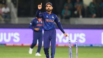 Virat Kohli during his last limited-overs series as India captain. (Getty) Virat Kohli during his last limited-overs series as India captain. (Getty)