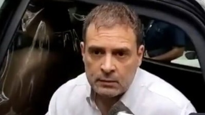 Rahul Gandhi on Thursday said he will work towards protecting democracy. Rahul Gandhi on Thursday said he will work towards protecting democracy.