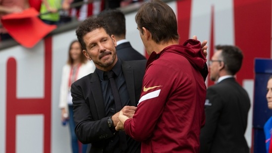 Diego Simeone and Julen Lopetegui