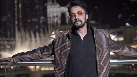 Kiccha Sudeep taught a media person how to pronounce Kannada correctly.