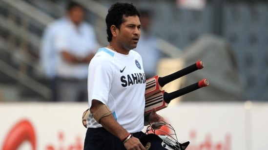 Even the great Sachin Tendulkar had his nervy moments. (Getty Images)
