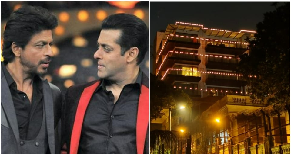 Shah Rukh Khan's Mumbai home Mannat was earlier offered to Salman Khan, at the start of his Bollywood career. Shah Rukh Khan's Mumbai home Mannat was earlier offered to Salman Khan, at the start of his Bollywood career.
