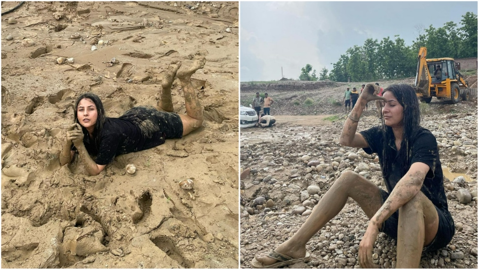 Shehnaaz Gill shared photos from a recent outing in her village. Shehnaaz Gill shared photos from a recent outing in her village.
