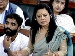 TMC MP Mahua Moitra speaks in Lok Sabha during the Monsoon session of Parliament in New Delhi on Friday.&nbsp;