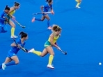 IND W vs AUS W Highlights: India lost to Australia at the Commonwealth Games 2022.(AP)