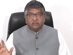 Ravi Shankar Prasad briefs media, hitting back at Congress and Rahul Gandhi. ((BJP/ Twitter) ) Ravi Shankar Prasad briefs media, hitting back at Congress and Rahul Gandhi. ((BJP/ Twitter) )