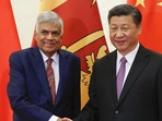Sri Lankan President Ranil Wickremesinghe with Chinese President Xi Jinping (File photo) Sri Lankan President Ranil Wickremesinghe with Chinese President Xi Jinping (File photo)