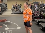 Hazel Keech is looking forward to getting her Aa Ante Amalapuram body back. Hazel Keech is looking forward to getting her Aa Ante Amalapuram body back.