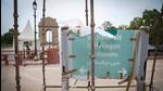Work on the Central Vista Avenue is nearly complete. (Sanchit Khanna/HT Photo) Work on the Central Vista Avenue is nearly complete. (Sanchit Khanna/HT Photo)