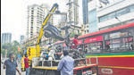 Top Cop Pandey had asked the traffic police to fine the owners of vehicles via e-challan, instead of towing. However, from August 1, Mumbai traffic police has gone back to the earlier mode of action of towing away vehicles parked outside designated parking zones. . (Anshuman Poyrekar/HT PHOTO) Top Cop Pandey had asked the traffic police to fine the owners of vehicles via e-challan, instead of towing. However, from August 1, Mumbai traffic police has gone back to the earlier mode of action of towing away vehicles parked outside designated parking zones. . (Anshuman Poyrekar/HT PHOTO)