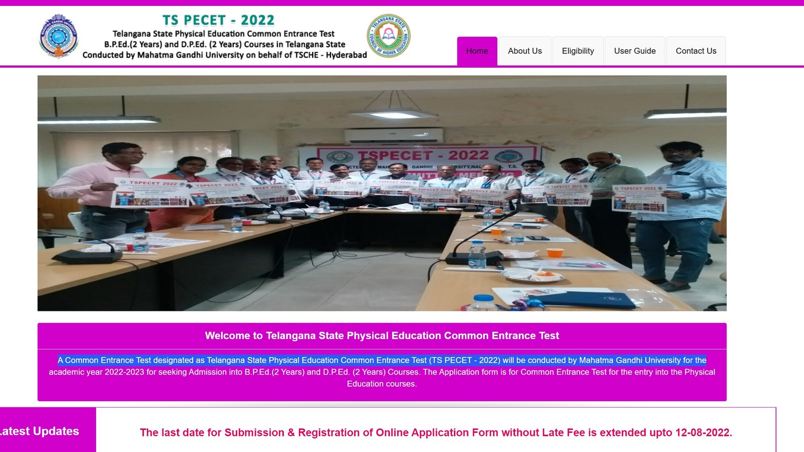 TS PECET 2022: Last date to register extended till August 12