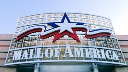 A sign at the Mall of America is pictured in Bloomington, Minnesota.