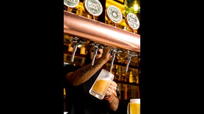 Microbreweries in city are a big draw in Lucknow. Microbreweries in city are a big draw in Lucknow.