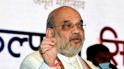 File photo of Union home minister Amit Shah. (Agencies)