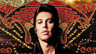 Austin Butler in and as Elvis (above) Austin Butler in and as Elvis (above)