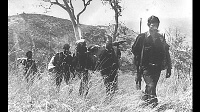 Veerappan in the forests of Tamil Nadu. (HT Archive) Veerappan in the forests of Tamil Nadu. (HT Archive)