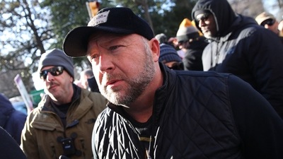 File photo of radio show host Alex Jones (AFP) File photo of radio show host Alex Jones (AFP)
