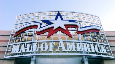 A sign at the Mall of America is pictured in Bloomington, Minnesota. (AFP)