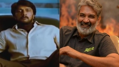 Kiccha Sudeep worked with SS Rajamouli in Eega. Kiccha Sudeep worked with SS Rajamouli in Eega.