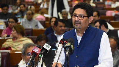 Pakistan's Finance Minister Miftah Ismail. (AFP)