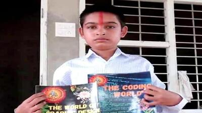 Kartikeya Jakhar, a Class-8 student at Jhajjar’s Jawahar Navodaya Vidyalaya, has developed three learning applications without any guidance and made his way to Harvard University in America, besides managing to register himself in the Guinness Book of World Record. (HT Photo) Kartikeya Jakhar, a Class-8 student at Jhajjar’s Jawahar Navodaya Vidyalaya, has developed three learning applications without any guidance and made his way to Harvard University in America, besides managing to register himself in the Guinness Book of World Record. (HT Photo)