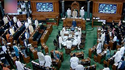 Government functionaries have told the Opposition leaders that the proposal is to adjourn the ongoing Parliament session on August 8 or 10. (ANI) Government functionaries have told the Opposition leaders that the proposal is to adjourn the ongoing Parliament session on August 8 or 10. (ANI)