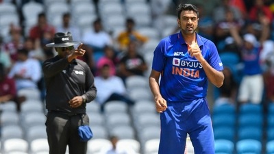 Ravichandran Ashwin of India celebrates (AFP) Ravichandran Ashwin of India celebrates (AFP)
