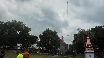 A view of flag pole at Shaniwarwadai in Pune. (Shankar Narayan/HT PHOTO) A view of flag pole at Shaniwarwadai in Pune. (Shankar Narayan/HT PHOTO)