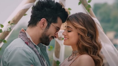 Raqesh Bapat and Shamita Shetty in a still from Tere Vich Rab Disda. Raqesh Bapat and Shamita Shetty in a still from Tere Vich Rab Disda.
