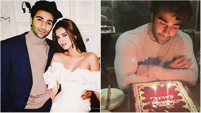 Tara Sutaria has shared a birthday wish for Aadar Jain. Tara Sutaria has shared a birthday wish for Aadar Jain.