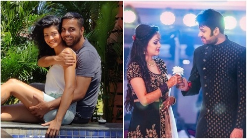 Abhishek Banerjee with his wife Tina Noronha and Raaj Shaandilyaa with his wife Vershaa Kashyap. Abhishek Banerjee with his wife Tina Noronha and Raaj Shaandilyaa with his wife Vershaa Kashyap.