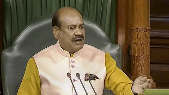 Lok Sabha Speaker Om Birla. (PTI)