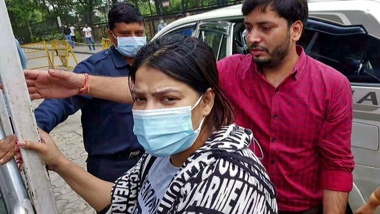 Arpita Mukherjee, accused in an alleged teacher recruiting scam. (ANI file)