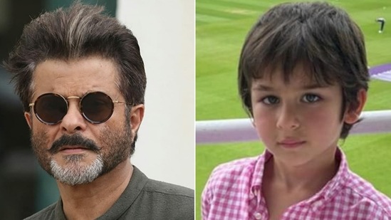 Anil Kapoor joked that Taimur Ali Khan is playing his father in an upcoming film.