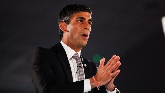 Rishi Sunak, former UK chancellor of the exchequer.(REUTERS)
