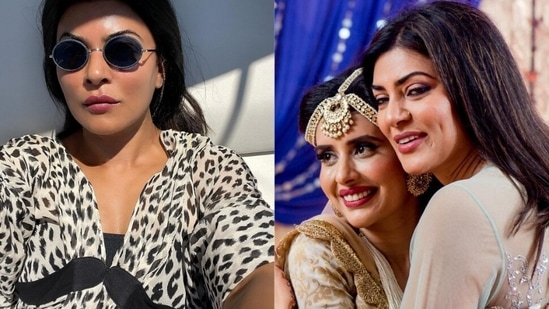 Sushmita Sen shared a post and Charu Asopa has reacted.