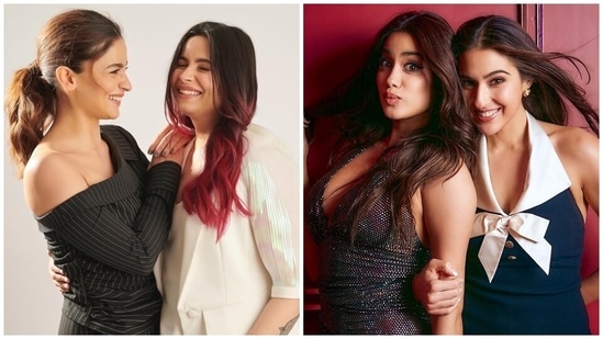Friendship Day 2022: Alia Bhatt to Janhvi Kapoor and Sara Ali Khan, celeb-inspired outfits to look glam with your BFFs&nbsp;(Instagram)
