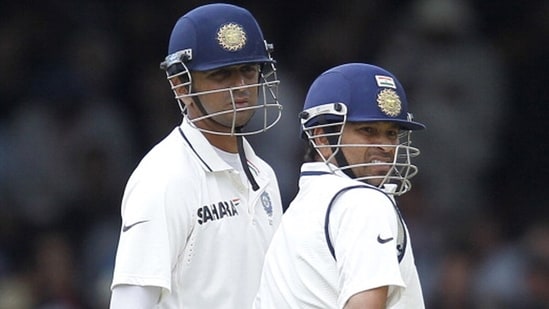 Rahul Dravid and Sachin Tendulkar in a still from 2011.&nbsp;(Getty)