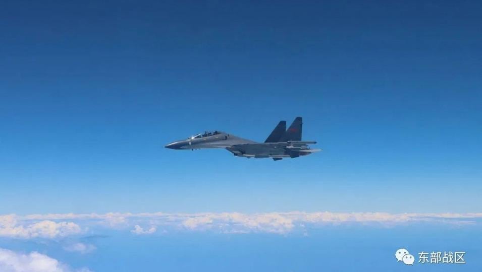 An Air Force aircraft under the Eastern Theatre Command of China’s People’s Liberation Army takes part in military exercises in the waters around Taiwan. (Reuters) An Air Force aircraft under the Eastern Theatre Command of China’s People’s Liberation Army takes part in military exercises in the waters around Taiwan. (Reuters)