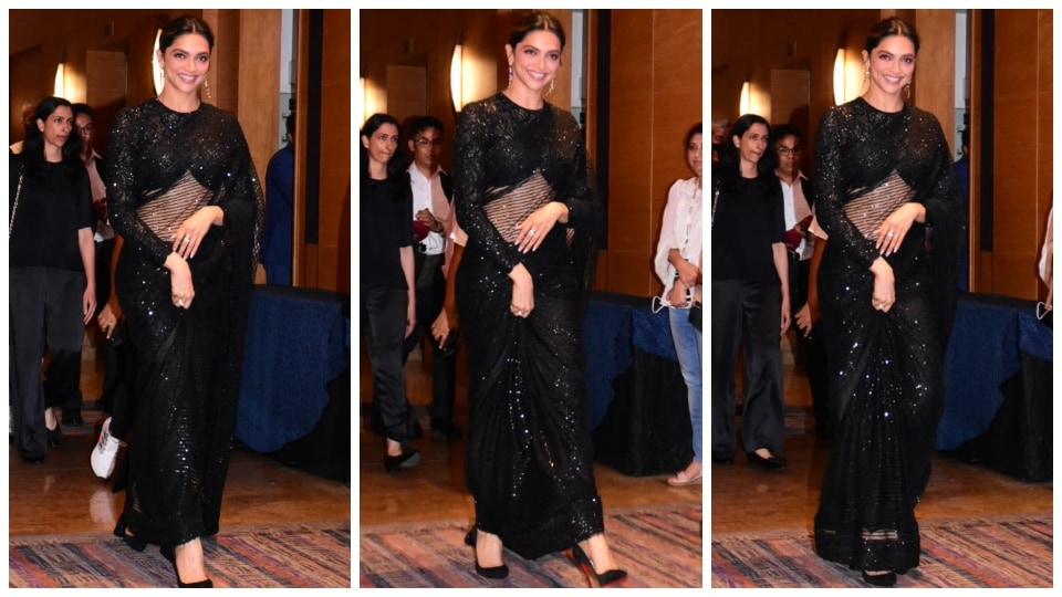 Ranveer Singh-Deepika Padukone Radiate Grace And Glamour in Black Outfits  at ISH 2023 - See Pics