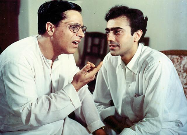 With KK Raina in the 1990s Doordarshan show, Byomkesh Bakshi