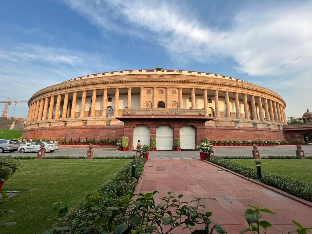 While Parliament transacted legislative business this week, the proceedings took place amid sloganeering and protest by Opposition leaders. (ANI) While Parliament transacted legislative business this week, the proceedings took place amid sloganeering and protest by Opposition leaders. (ANI)