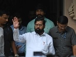 File photo: Maharashtra chief minister Eknath Shinde at Maharashtra Sadan, in New Delhi. (ANI Photo) File photo: Maharashtra chief minister Eknath Shinde at Maharashtra Sadan, in New Delhi. (ANI Photo)