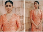 The bold, beautiful and talented Mrunal Thakur has been giving some back-to-back hit films and garnering a lot of positive responses for her roles in films like Jersey, Super 30, and Love Sonia among others. Her recent film Sita Ramam opened in cinemas on Friday, August 5. She was earlier seen promoting the film through an Instagram post where she was seen adorning ethnic wear.(Instagram/@mrunalthalur)