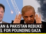 TALIBAN & PAKISTAN REBUKE ISRAEL FOR POUNDING GAZA TALIBAN & PAKISTAN REBUKE ISRAEL FOR POUNDING GAZA