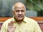 Delhi Deputy CM Manish Sisodia during a press conference for liqure policy issue, in New Delhi. (Photo by Hindustan Times/ Sanjeev Verma) Delhi Deputy CM Manish Sisodia during a press conference for liqure policy issue, in New Delhi. (Photo by Hindustan Times/ Sanjeev Verma) 