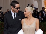 Kim Kardashian and Pete Davidson attend the Met Gala, themed In America: An Anthology of Fashion.&nbsp;