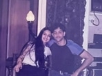 Hrithik Roshan and Ameesha Patel from Kaho Naa Pyaar Hai. Hrithik Roshan and Ameesha Patel from Kaho Naa Pyaar Hai.