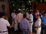 Mishra surrendered after an hour after the incident.